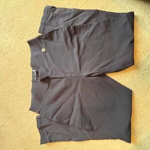 Tommy Hilfiger Women's Navy Blue Trouser Dress Pants | Size 12 | Workwear